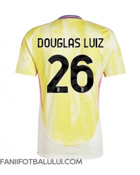 Juventus Douglas Luiz #26 Tricou Fotbal Replică 2024-25 Barbati Deplasare